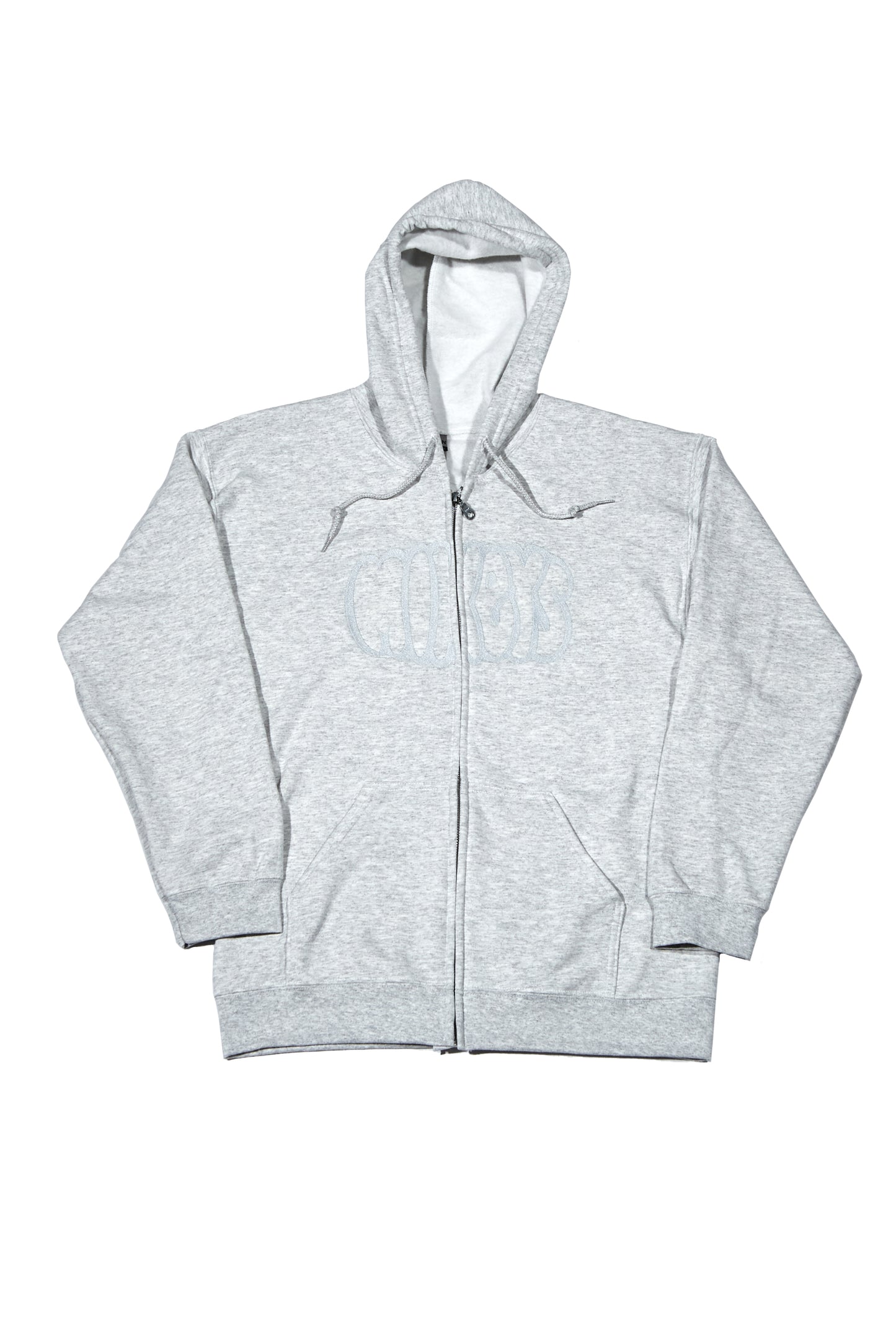 Light grey Mikeys zipper hoodie