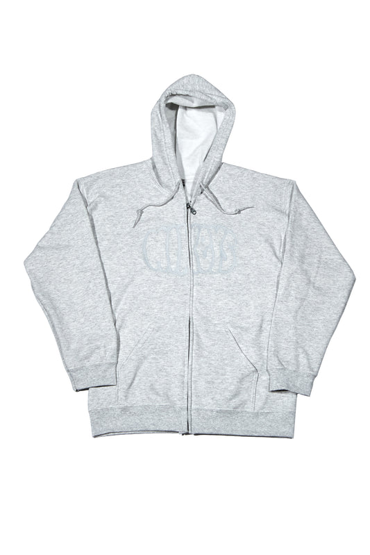 Light grey Mikeys zipper hoodie